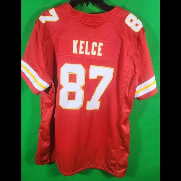Travis Kelce Kansas City Chiefs Home Jersey - Size XL